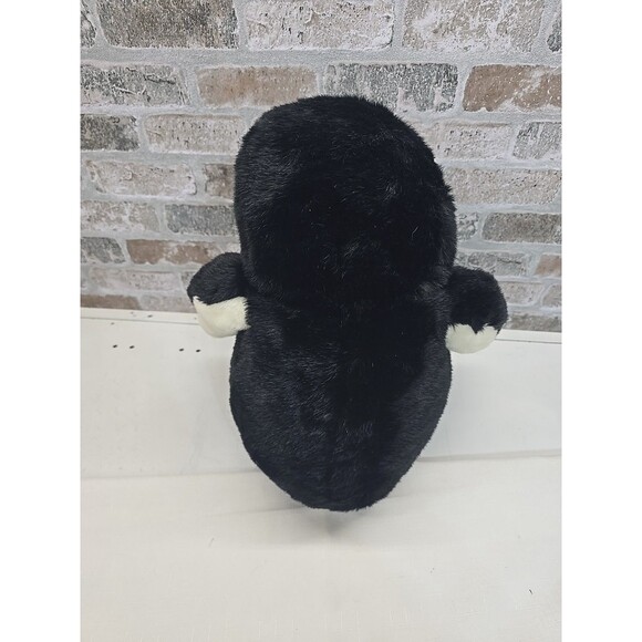 Wholesale Merchandisers Inc Black And White Penguin Plush With Bow Tie - Picture 5 of 12